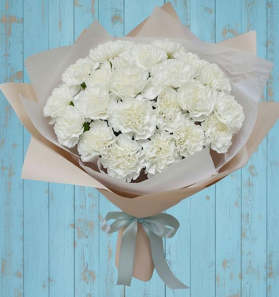 Букет цветов из: Гвоздики в Правокубанском