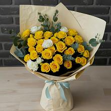 Букет цветов из:  Розы в Правокубанском