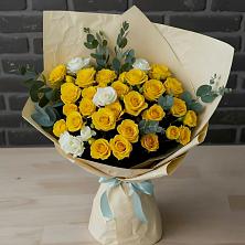 Букет цветов из:  Розы в Правокубанском