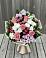 Букет цветов из: Альстромерии, Гвоздики, Розы и Хризантемы в Правокубанском