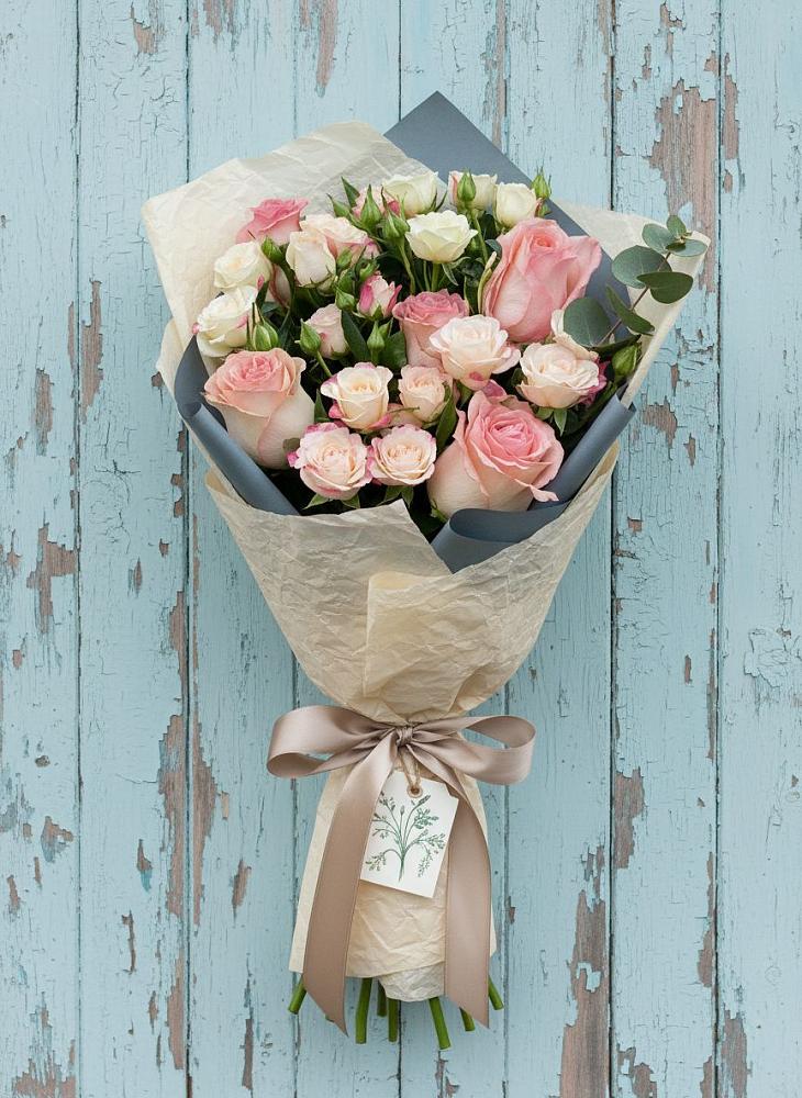 Букет цветов из: Розы в Правокубанском