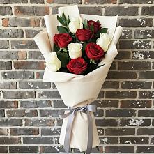 Букет цветов из:  Розы в Правокубанском