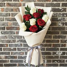 Букет цветов из:  Розы в Правокубанском
