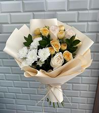 Букет цветов из:  Розы и Хризантемы в Правокубанском
