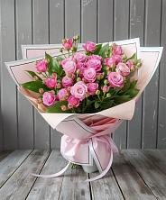 Букет Розовый кустик в Правокубанском