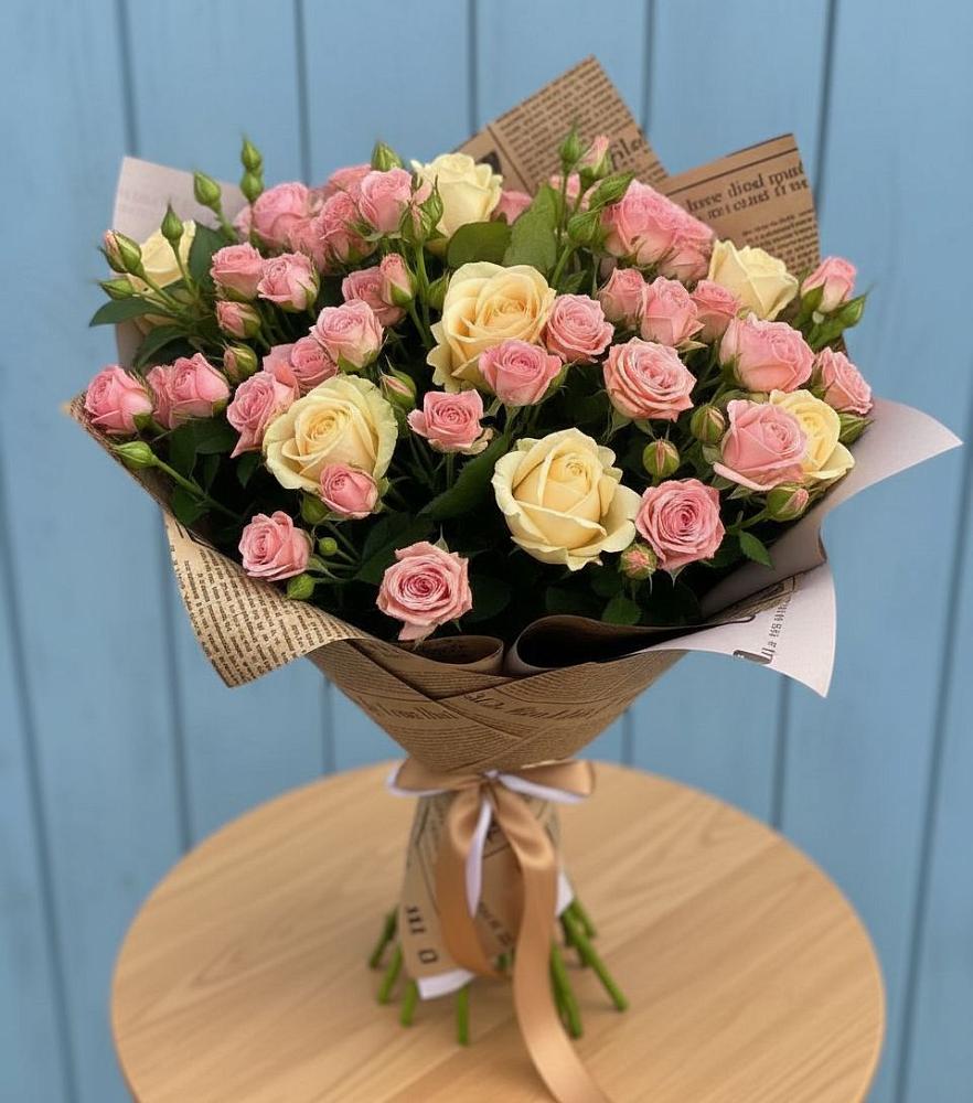 Букет цветов из: Розы в Правокубанском