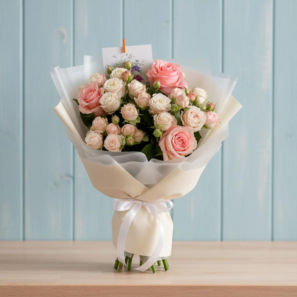 Букет цветов из: Розы в Правокубанском