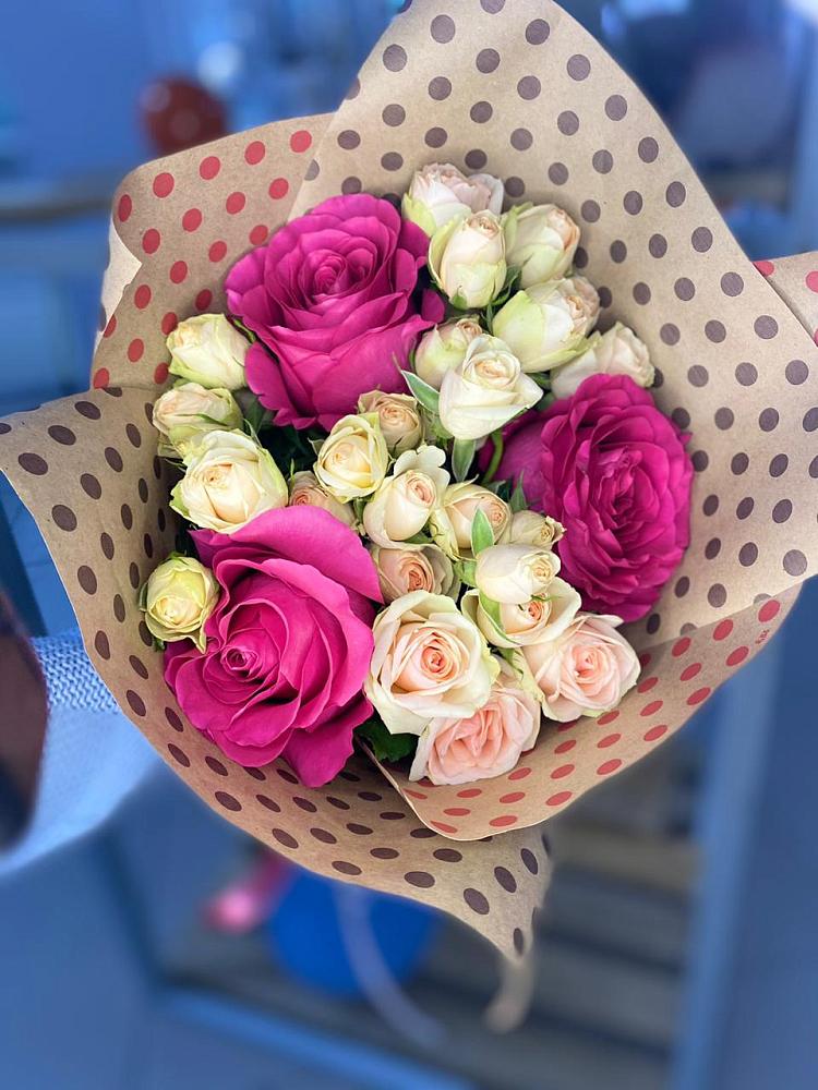 Букет цветов из: Розы в Правокубанском