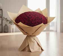 Букет 101 Красная роза #REPLACE_PRED# Правокубанском