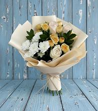 Букет цветов из:  Розы и Хризантемы в Правокубанском