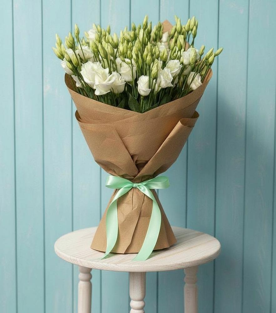 Букет цветов из: Лизиантусы в Правокубанском