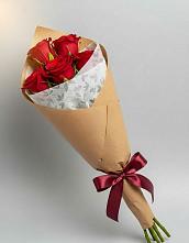Букет цветов из:  Розы в Правокубанском