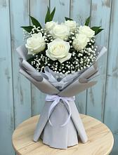 Букет цветов из:  Розы в Правокубанском