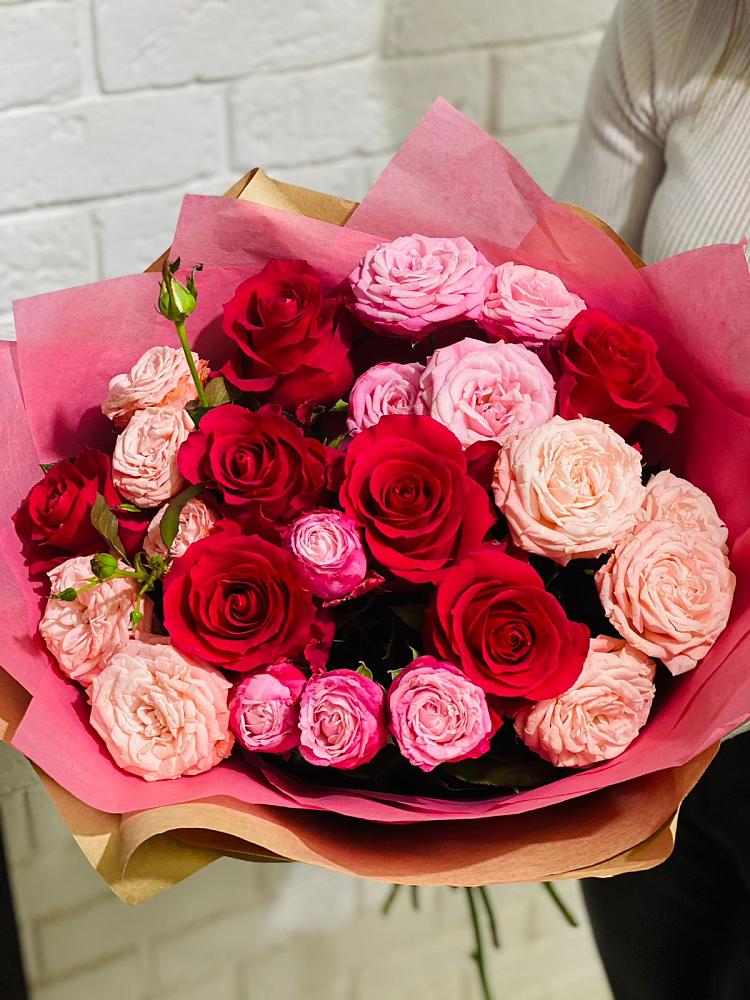 Букет цветов из: Розы в Правокубанском