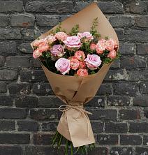 Букет цветов из:  Розы в Правокубанском