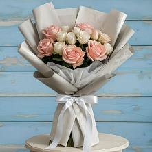 Букет цветов из:  Розы в Правокубанском
