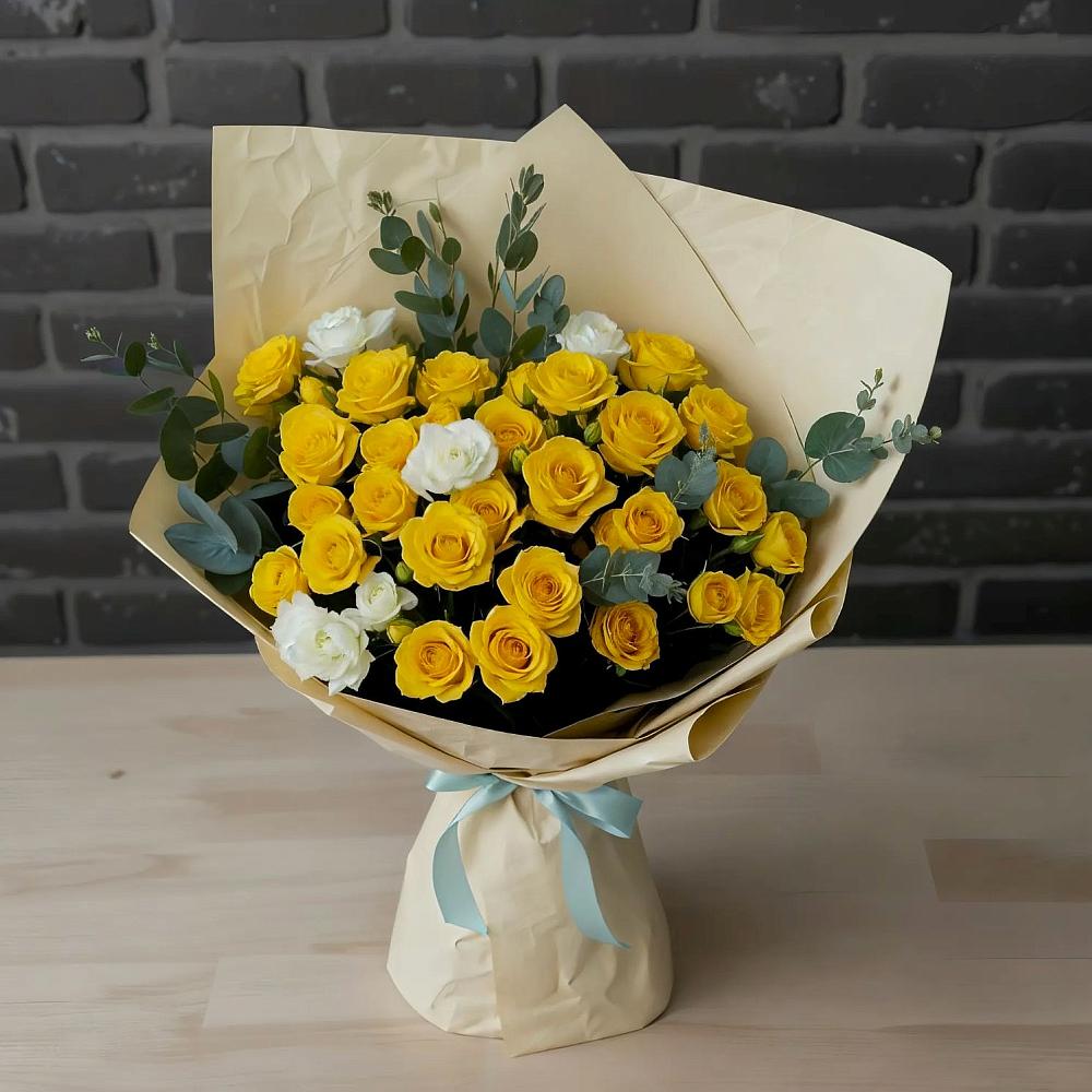 Букет цветов из: Розы в Правокубанском