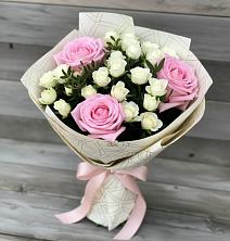 Букет цветов из:  Розы в Правокубанском