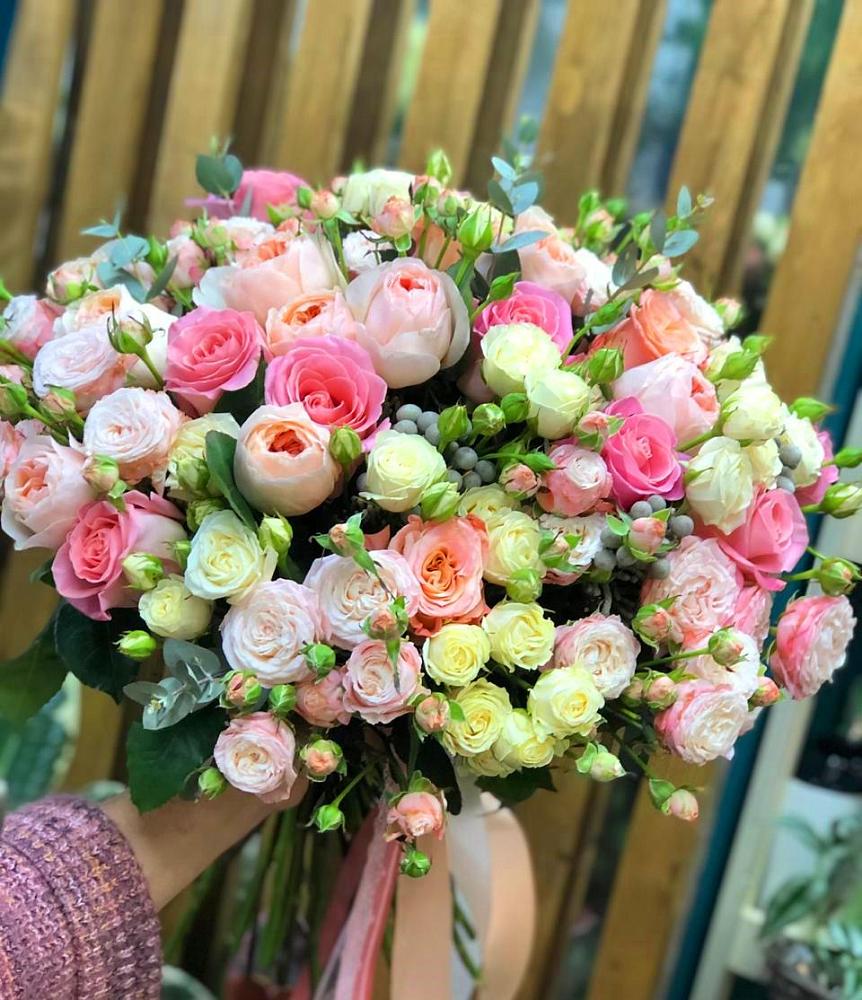 Букет цветов из: Розы в Правокубанском