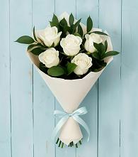 Букет цветов из:  Розы в Правокубанском