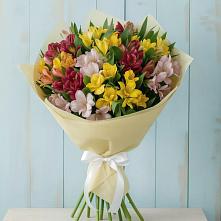 Букет цветов из:  Альстромерии в Правокубанском