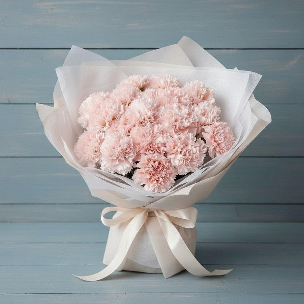 Букет цветов из: Гвоздики в Правокубанском