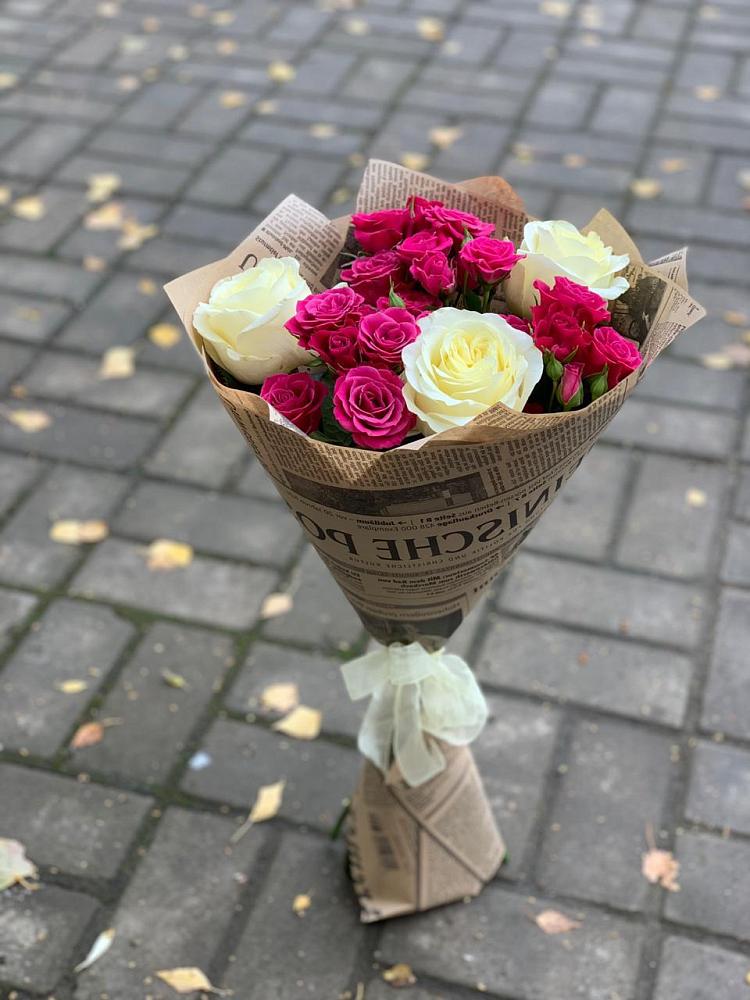 Букет цветов из: Розы в Правокубанском