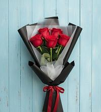Букет цветов из:  Розы в Правокубанском