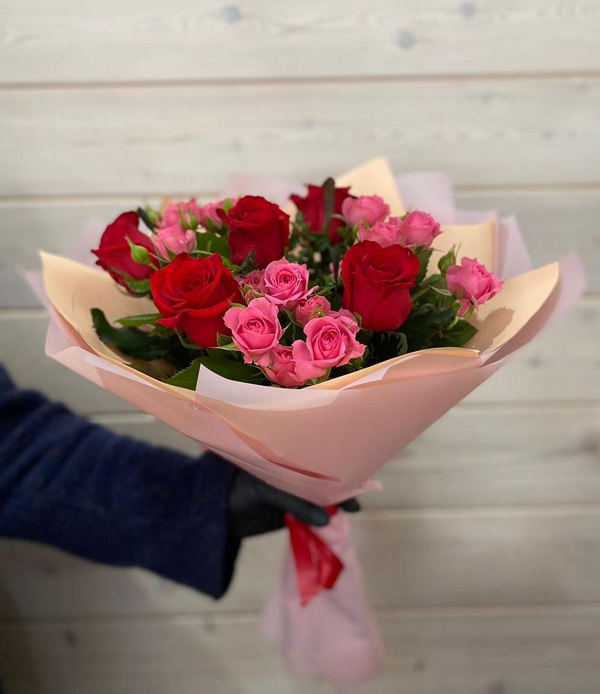 Букет цветов из: Розы в Правокубанском