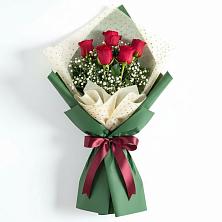 Букет цветов из:  Розы в Правокубанском