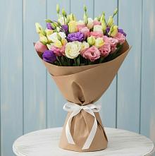 Букет цветов из:  Лизиантусы #REPLACE_PRED# Правокубанском