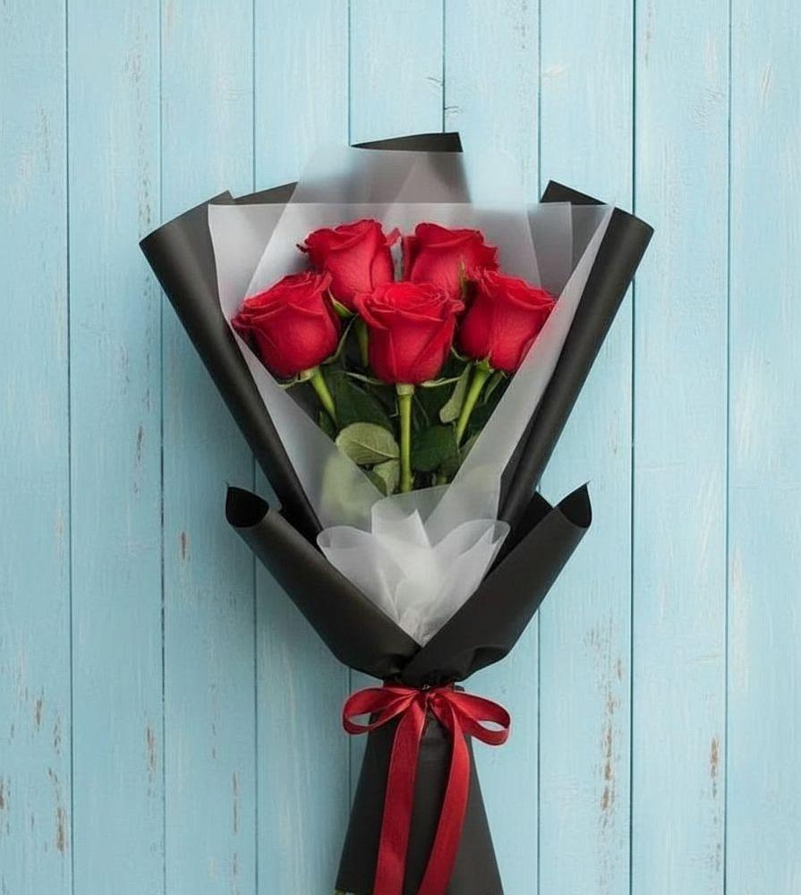 Букет цветов из: Розы в Правокубанском