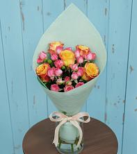 Букет цветов из:  Розы в Правокубанском